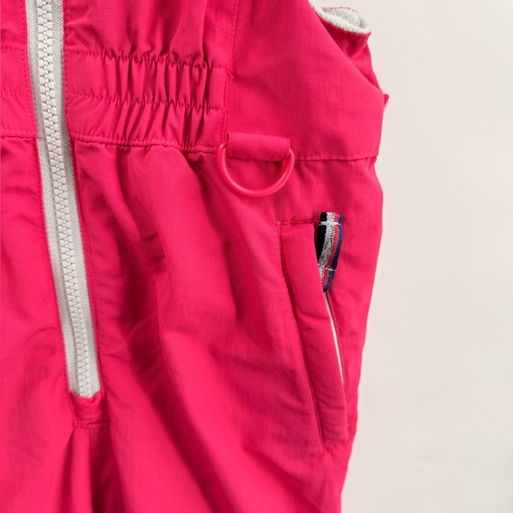Amazon Essentials Youth Snow Bib Overalls Hot Pink Size Small Fleece Lined - Picture 3 of 6